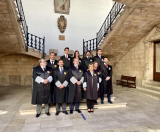 Los once jueces con destino en Balears han jurado o prometido sus cargos ante la Sala de Gobierno del TSJ 